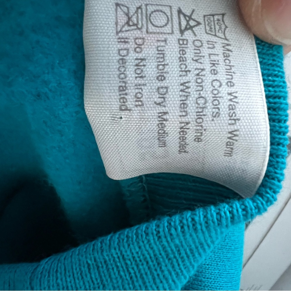 Vintage Hanes Maui Sweatshirt 80s Hibiscus Flower Pullover - Picture 6 of 8